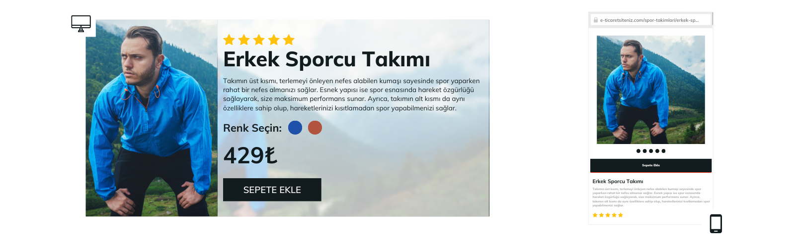 E-ticaret siteleri, işletmelerin hedef kitleleriyle daha etkili bir şekilde iletişim kurabilmeleri için modern ve gelişmiş tasarımlar sunar. Wmmill.com olarak, gelişmiş tasarım anlayışımızla müşterilerimize eşsiz bir e-ticaret deneyimi sunuyoruz. Gelişmiş tasarım, e-ticaret sitelerinin en önemli özelliklerinden biridir. Sitenizin tasarımı, müşterilerinizin ilgisini çekmek için modern, şık ve profesyonel bir görünüme sahip olmalıdır. Biz, bu nedenle işletmenizin ihtiyaçlarına uygun olarak en modern tasarımları sunuyoruz. Müşterilerinizin zevkine hitap eden ve onların alışveriş deneyimini artıran gelişmiş tasarım, sitenizin hızlı yükleme özellikleri ve kullanıcı dostu arayüzü ile birleştiğinde, müşterilerinizin sitenizde daha uzun süre kalmasına ve daha fazla ürün satın almasına yardımcı olur. Gelişmiş tasarım, e-ticaret sitenizin marka kimliğini güçlendirmek için de son derece önemlidir. İşletmenizin değerlerini ve hedeflerini yansıtan bir tasarım, müşterilerinizin işletmenize olan güvenini artırır. Wmmill.com olarak, gelişmiş tasarım anlayışımızla müşterilerimizin ihtiyaçlarına en uygun tasarımları sunuyoruz. Siz de işletmenizin ihtiyaçlarına uygun modern ve gelişmiş bir e-ticaret sitesi oluşturmak isterseniz, bizimle iletişime geçebilirsiniz.